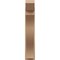 Ekena Millwork 7 1/2-in W x 28-in D x 40-in H Funston Slat Rough Cedar Woodgrain TimberThane Outlooker, Primed Tan OUTUR075X28X40FST24RCPR - alternate 4